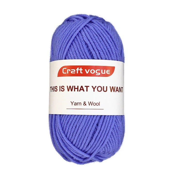 80 acrylic 20 cotton yar