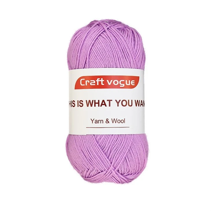 Cotton And Bamboo Blend Yarn