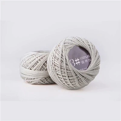 Katoenen draad breien