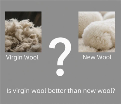 Is maagdelijke wol beter dan nieuwe wol?